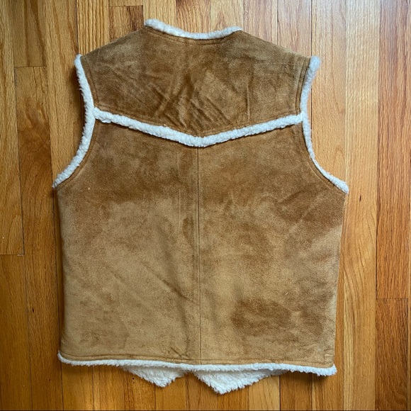 Vintage Grand Bay Leather Vest Western - Picture 3 of 6